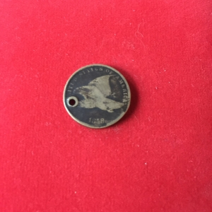 1858 ONE CENT