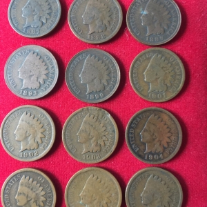 1887-1907 ONE CENT