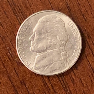 2003 p Jefferson nickel