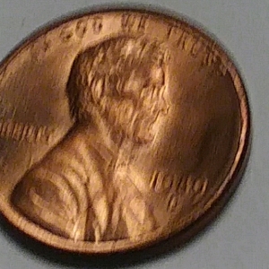 1989 D penny