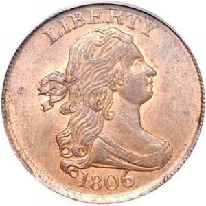 1806 Half Cent