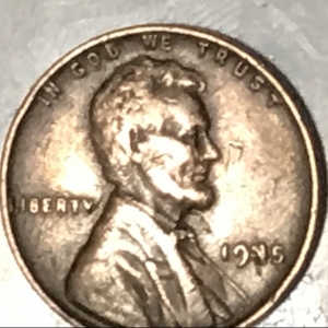 1945 wheat penny error