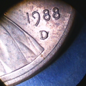 Between middle digits in date.