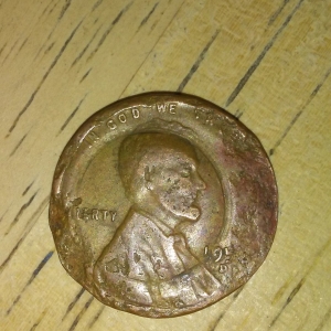 1958 penny coin error