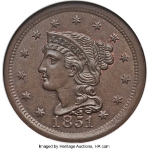 1851 Braided Hair
