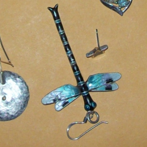 Dragonfly earring