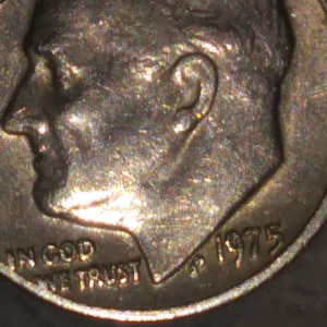 1975 no s mint dime