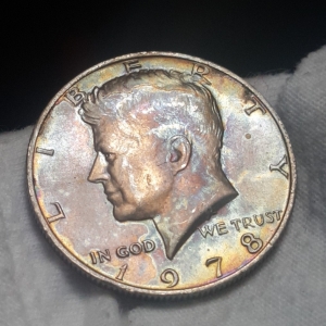 1978 Kennedy Half Dollar Obverse