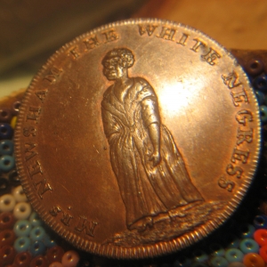 1795 White Negress Token