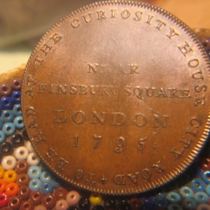 1795 White Negress Token
