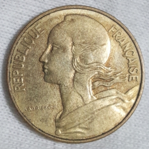 1974 10 Centimes Obverse