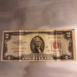 1953 red note