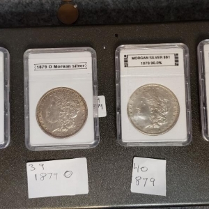 Page F coin #38-coin #41 Obverse