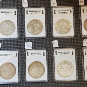 Page A coin #1-coin #8 Obverse