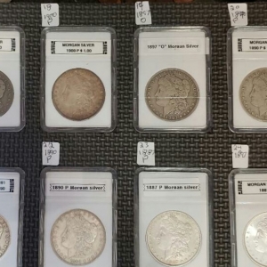 Page C Coin #17-coin #24