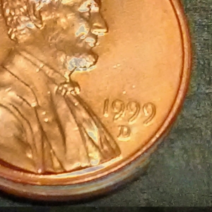 1999D lincoln penny