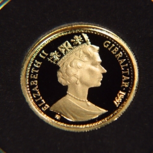 1997 Gibraltar Gold Coin