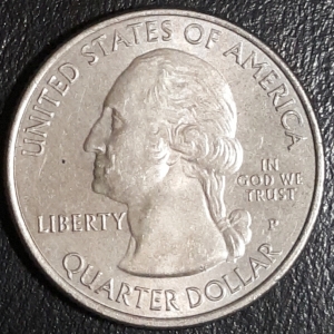 2018 P America The Beautiful Quarter Obverse