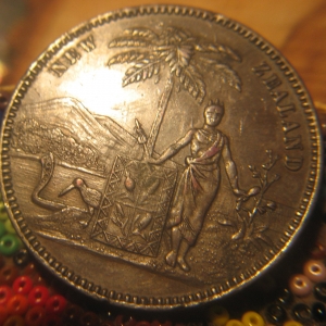 1890's Maori Token Reverse