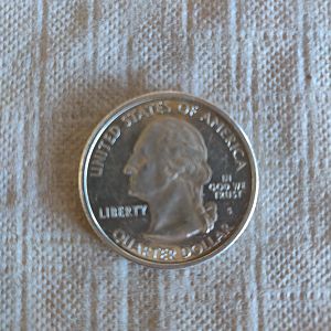 Silver quarter 2000s obverse