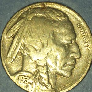 1934 Nickel error?