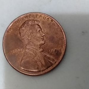 1994 NM Lincoln cent Error