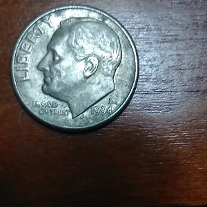 1994D dime Error?