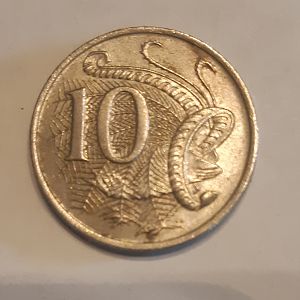 1980 Australian dime