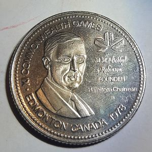 anadian Commonwealth Percy William's Coin