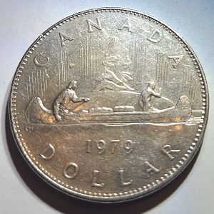 1979 Canadian Silver Dollar