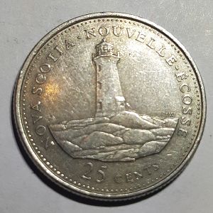 Nova Scotia Canadian .25 Coin