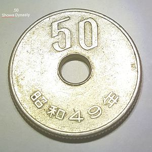 ? 1949 .5 Yen Coin
