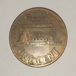 1990 penny back