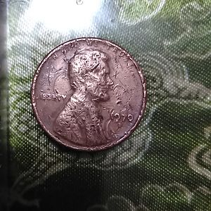 1970D Lincoln cent Obverse