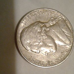 1990D JEFFERSON NICKEL