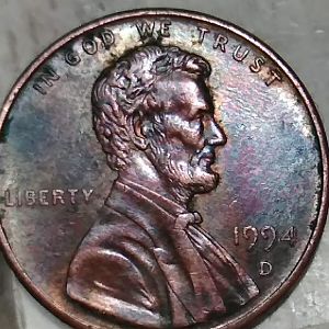 1994 D Lincoln Cent, DD Obverse