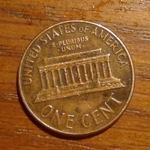 1963D Lincoln penny Error on date Rev