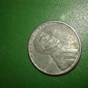 1943 S STEEL PENNY