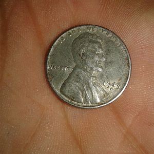 1943 S STEEL PENNY