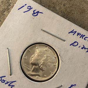 1945 dime