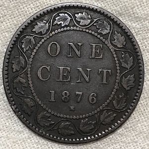 1876 one cent