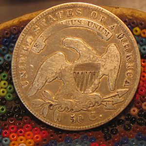 1836 Capped Bust Half Dollar Reverse