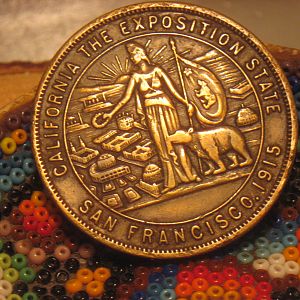 1915 Panama Pacific World's Fair in San Francisco Obverse