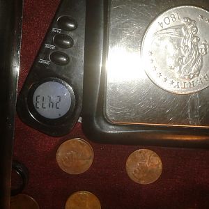 1804P no mint draped bust silver dollar obverse.
