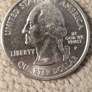 2008 P Alaska Quarter