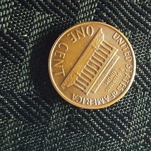 1975D Lincoln cent