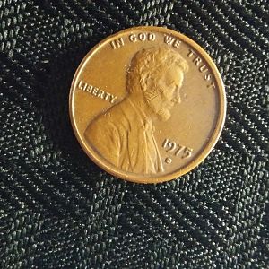 1975D Lincoln cent