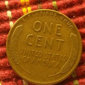 1944 Wheat back