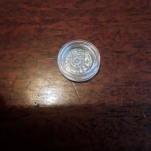 UK Hammered coin obverse