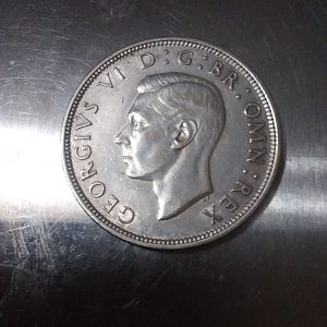 1943 Half Crown